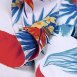 Floral Cutout U-Wire Ruffle Monokini