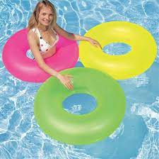 Neon Frost Swim Rings (3-colours)