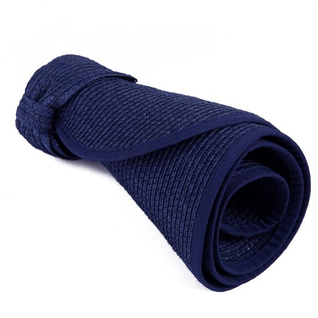Wide Brim Roll-Up Straw Hat