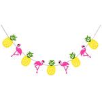 Tropical Flamingo Pineapple Garland