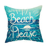"Beach Please" Cushion Covers (Pack of 2)