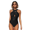 Crisscross Halter Swimsuit