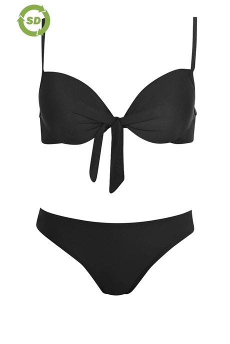 Front Tie Bikini Set