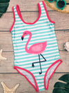 Stand Tall & Be Fabulous Flamingo Swimsuit