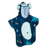 The Beach Company India - shop kids swimwear online - Kid's MONKEY Print Poncho With Hood for young boys - boys swimming costumes