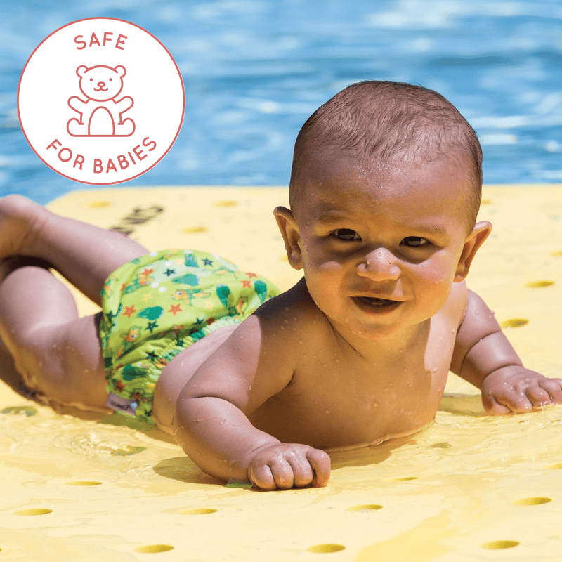 The Beach Company - Buy swimming equipment for babies online - Finis Swim Diaper Turtle Green - Swim diapers for infants and toddlers