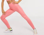 South Beach Pink High Shine Leggings