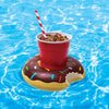 Inflatable Mini Donut Drink Holder (Pack of 2)