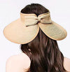 Wide Brim Roll-Up Straw Hat