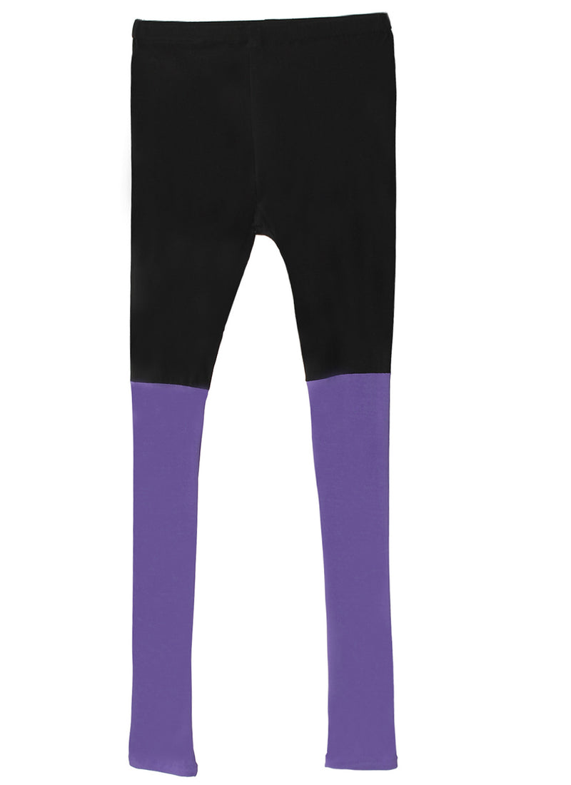Black/Lavender Leggings