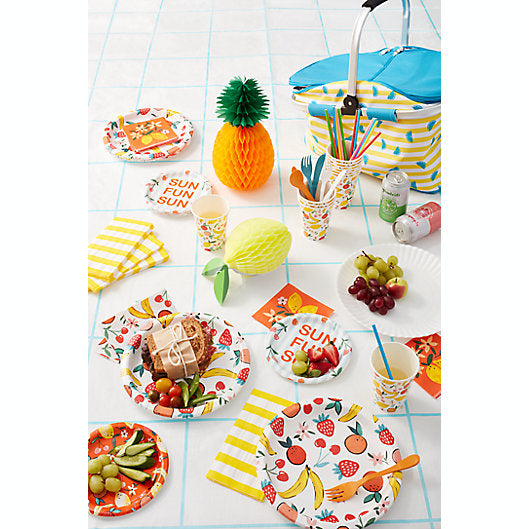 POOL PARTY PLATES - Kids Birthday Party Plates Online - The Beach COmpany