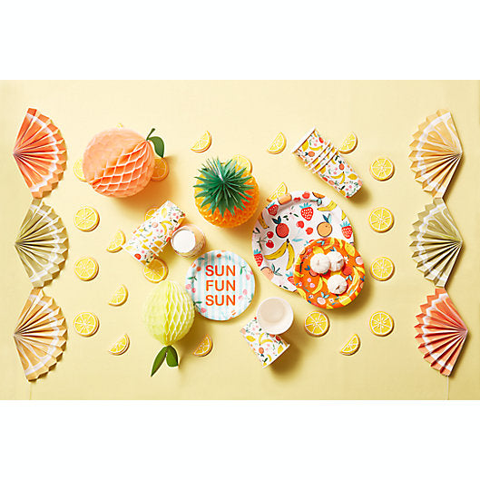 Fruits and Fun Paper Plates (18pc)
