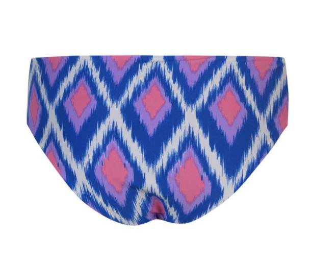 SoulCal Ikat Full Coverage Bikini With Reversible Bottom