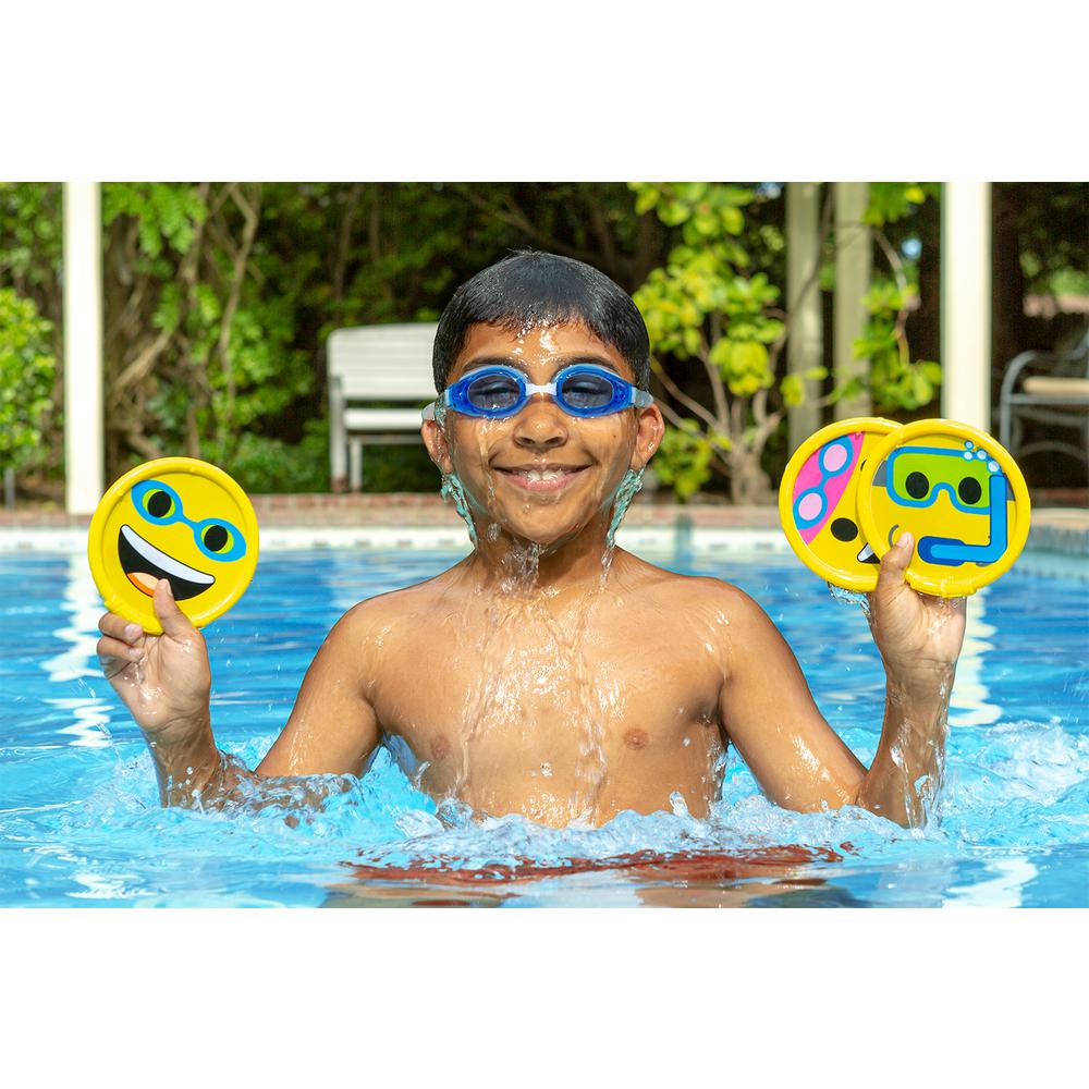 cheap pool toys online india for kids and boys - emoji toy - swimming pool dive toy - fun pool party games for kids