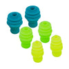 Fir Tree Shaped Silicone Swimming Ear Plugs - 3 Sizes