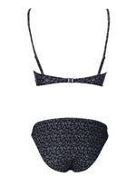 Black Paisley Fringe Bikini Set
