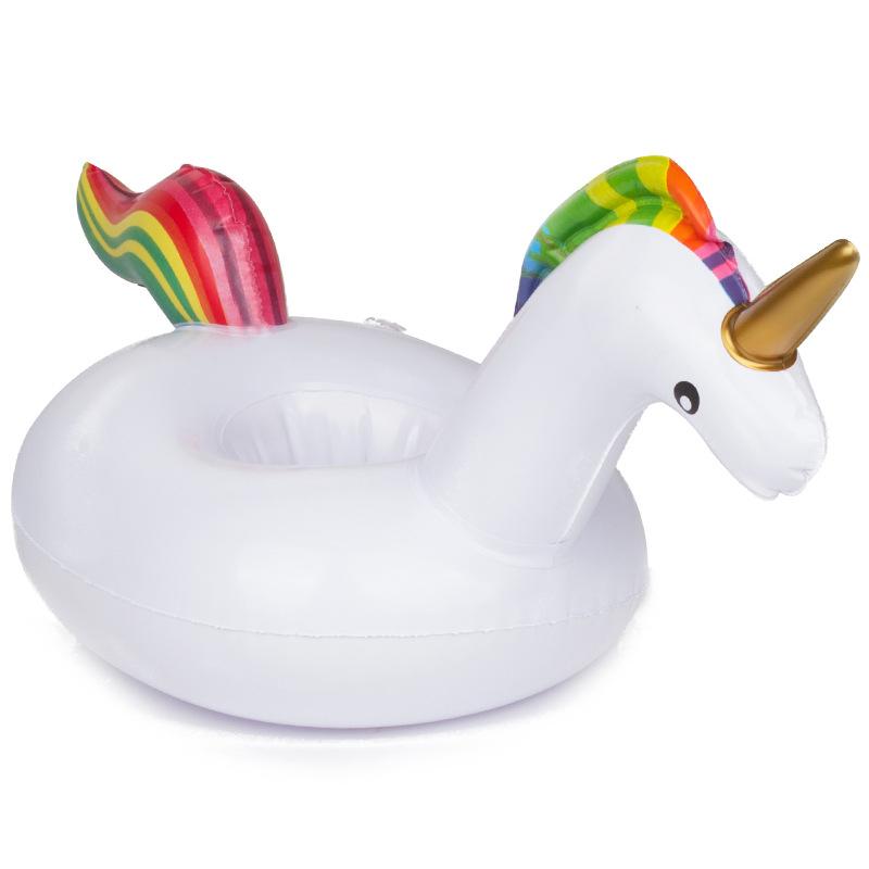 Inflatable Unicorn Drink Holder (Pack of 3)