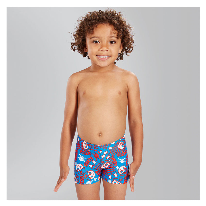 The Beach Company - Buy speedo kids swimwear online - Speedo Fusion Fun Essential Allover Aquashort - speedo swim shorts for boys - young boys swimwear - kids swimming trunks