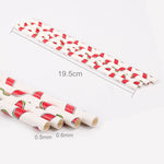 Watermelon Paper Straws (Pack of 25)