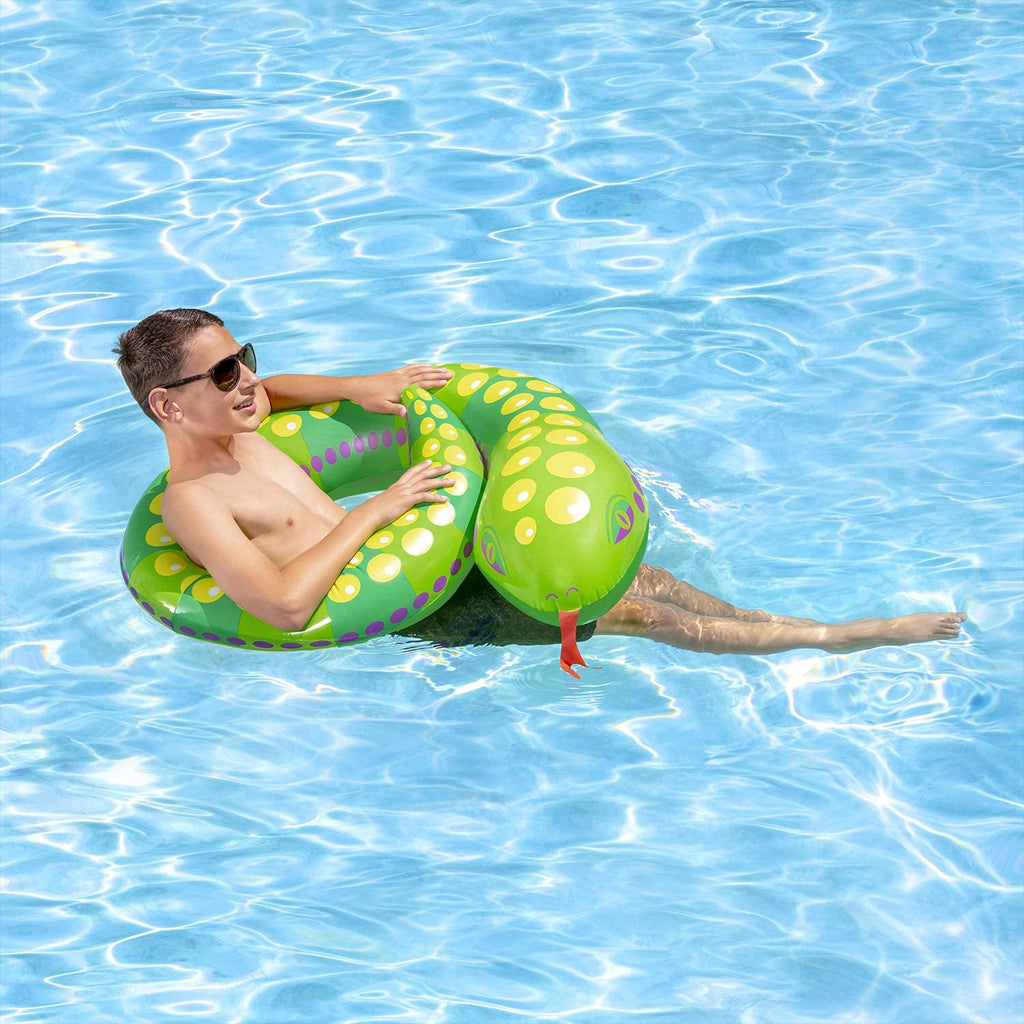 Inflatable float - SNAKE RING POOLSIDE PARTY Swimming Pool Floats Online India Beach Company Harshad Daswani