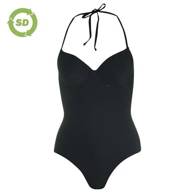 Black swimming costumes and swimwear for women online