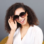 Black Ombre Tortoiseshell Sunglasses