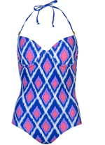 Halter Neck Full Coverage Swimsuit